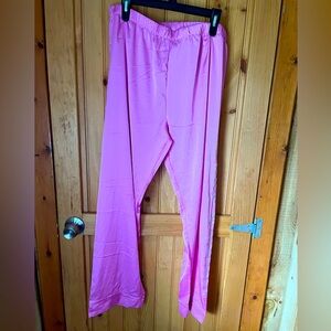 Juicy couture pink satin sleep pants